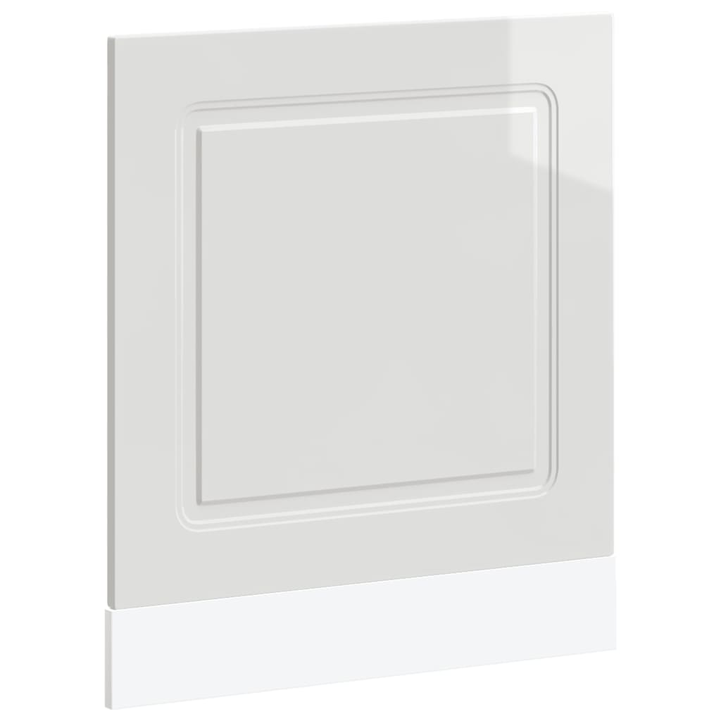 vidaXL Panel do zmywarki, Kalmar, biały, 60x1,5x57 cm