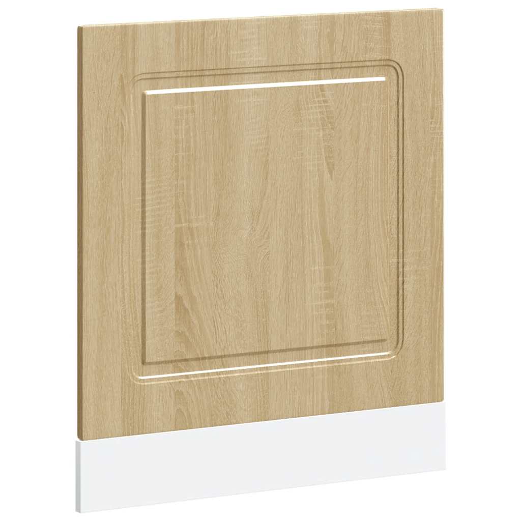 vidaXL Panel do zmywarki, Kalmar, dąb sonoma, 60x1,5x57 cm