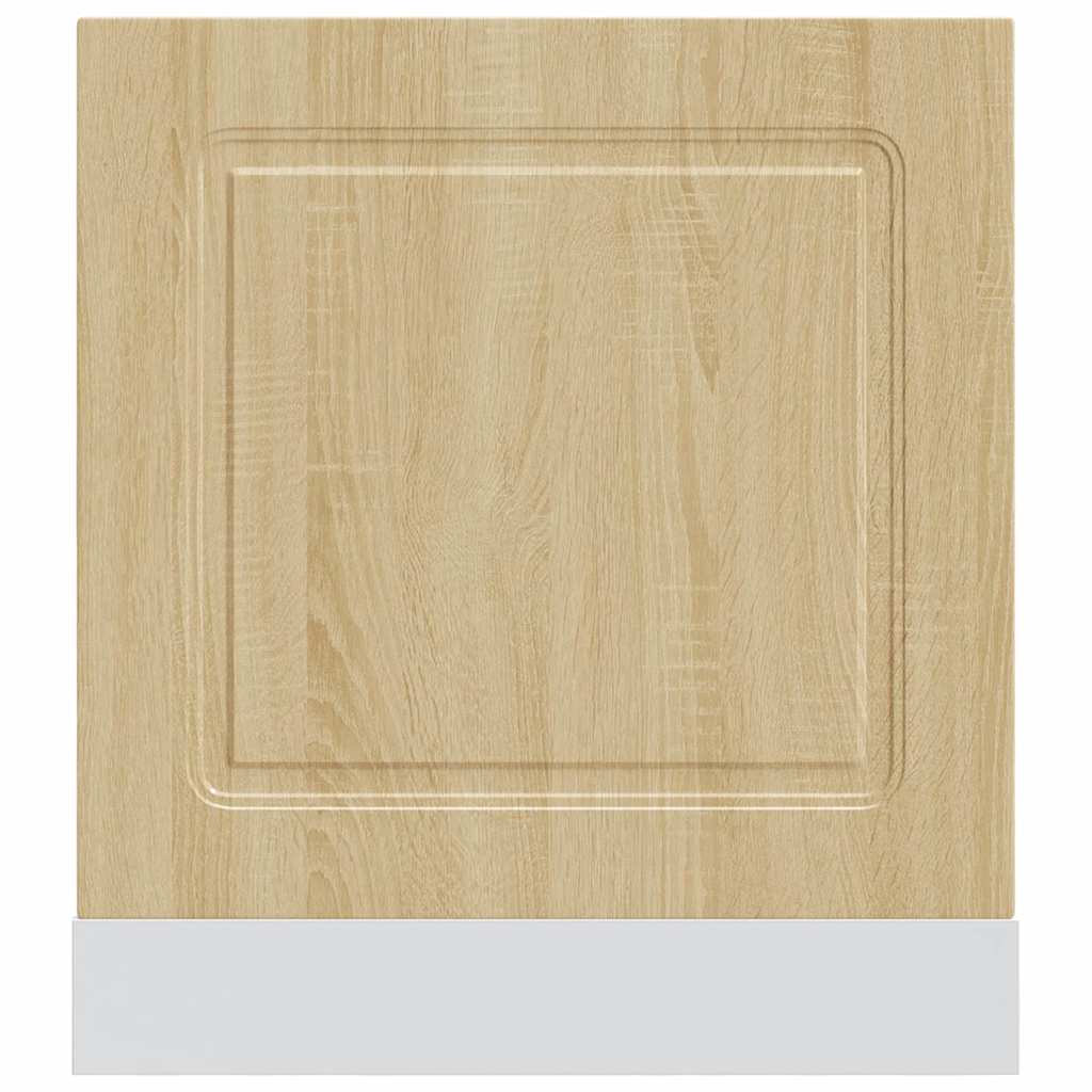 vidaXL Panel do zmywarki, Kalmar, dąb sonoma, 60x1,5x57 cm