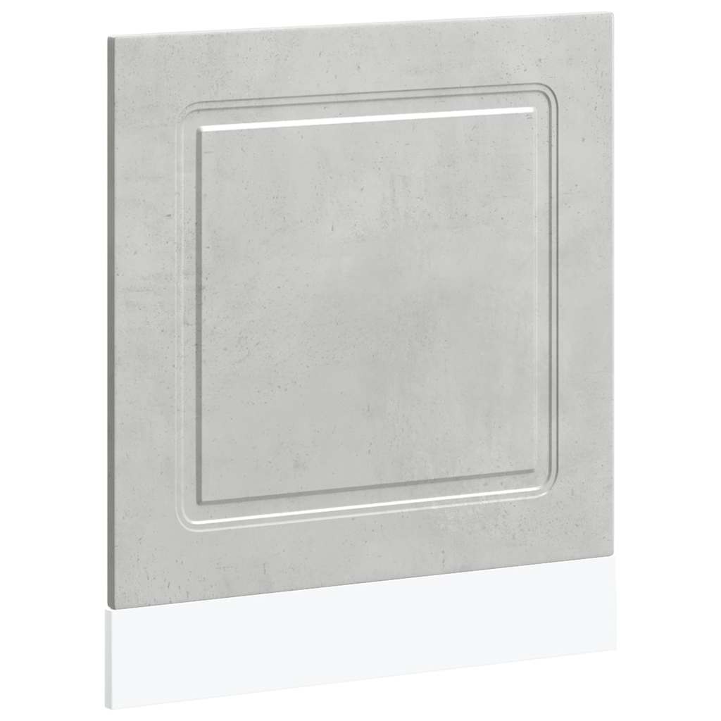 vidaXL Panel do zmywarki, Kalmar, szarość betonu, 60x1,5x57 cm
