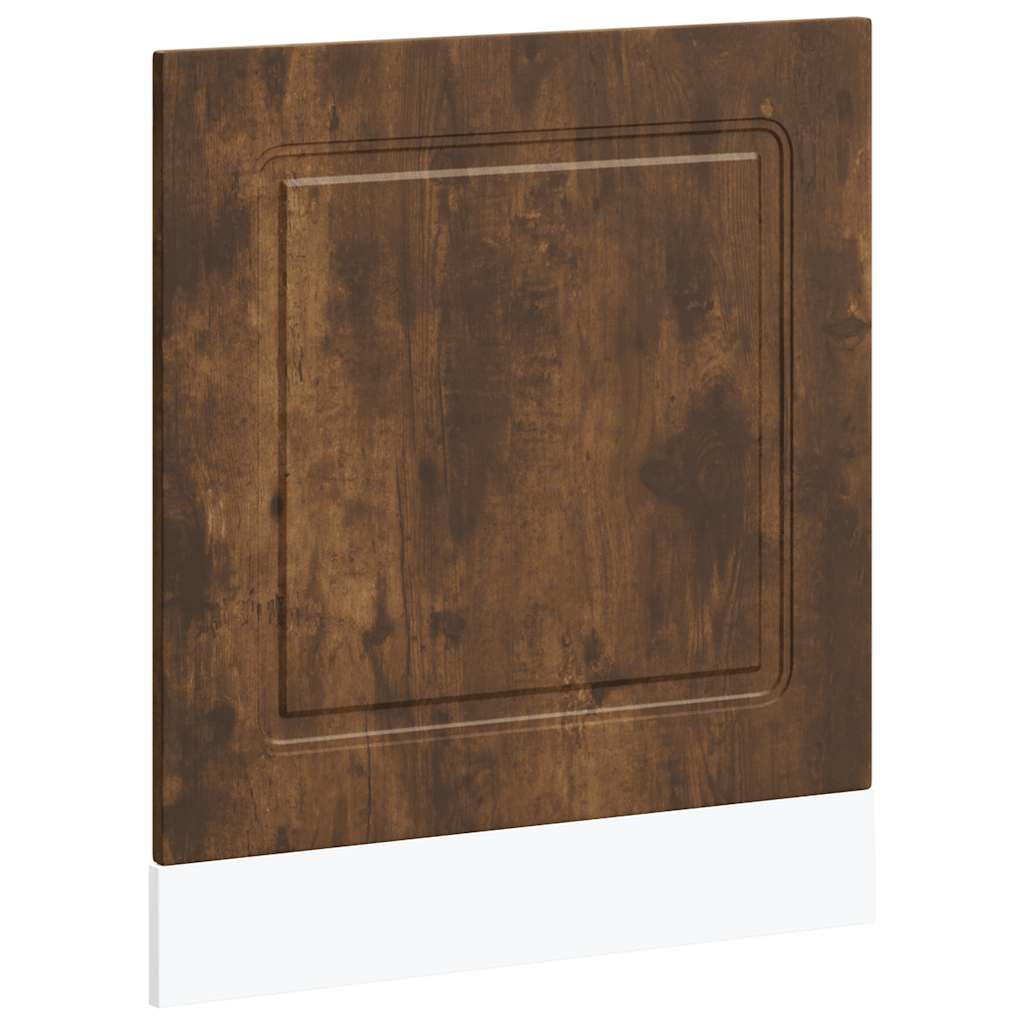 vidaXL Panel do zmywarki, Kalmar, przydymiony dąb, 60x1,5x57 cm