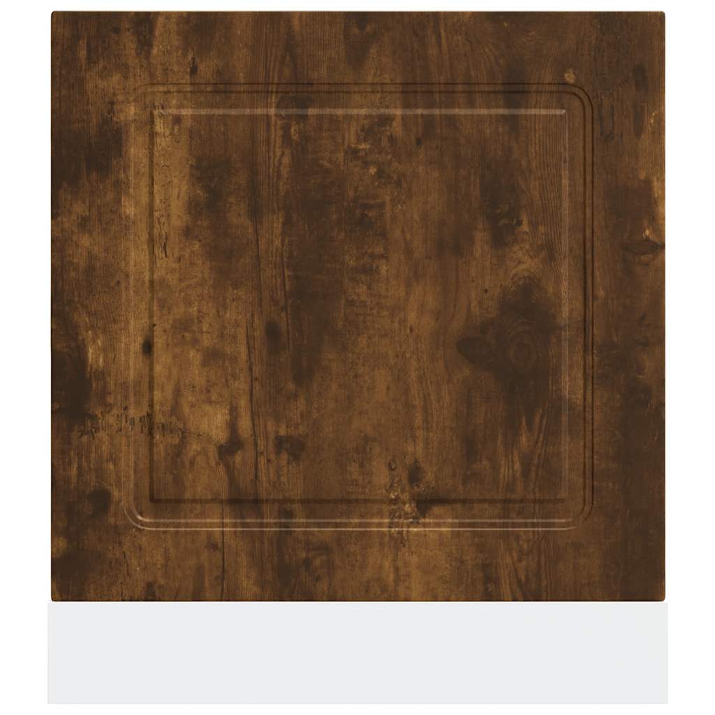 vidaXL Panel do zmywarki, Kalmar, przydymiony dąb, 60x1,5x57 cm
