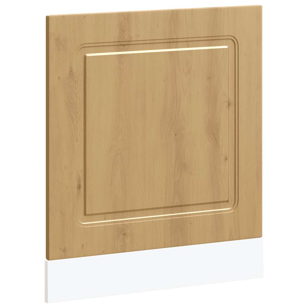 vidaXL Panel do zmywarki, Kalmar, dąb artisan, 60x1,5x57 cm