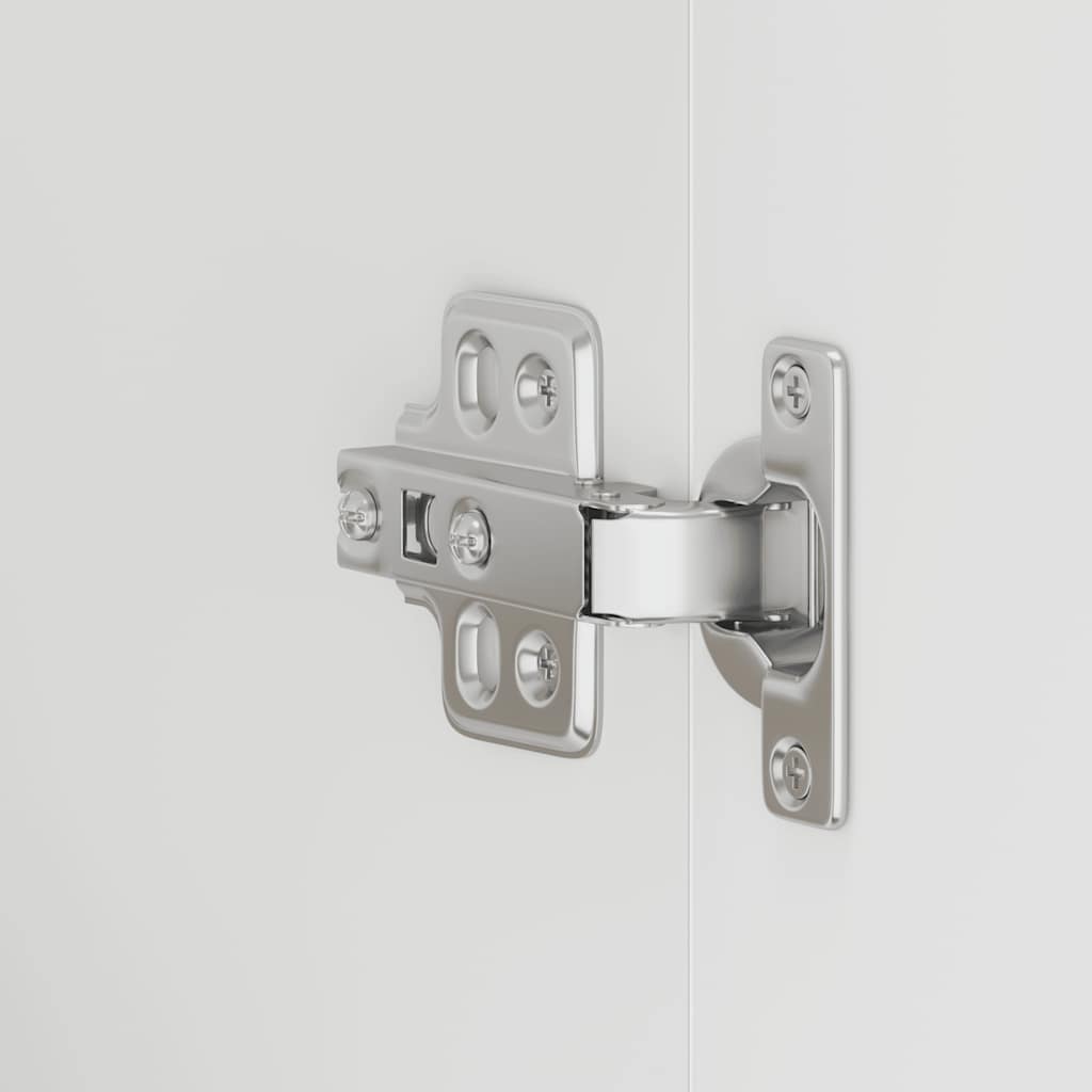vidaXL Szafki ścienne kuchenne 2 szt. Szary Sonoma Drewno klejone
