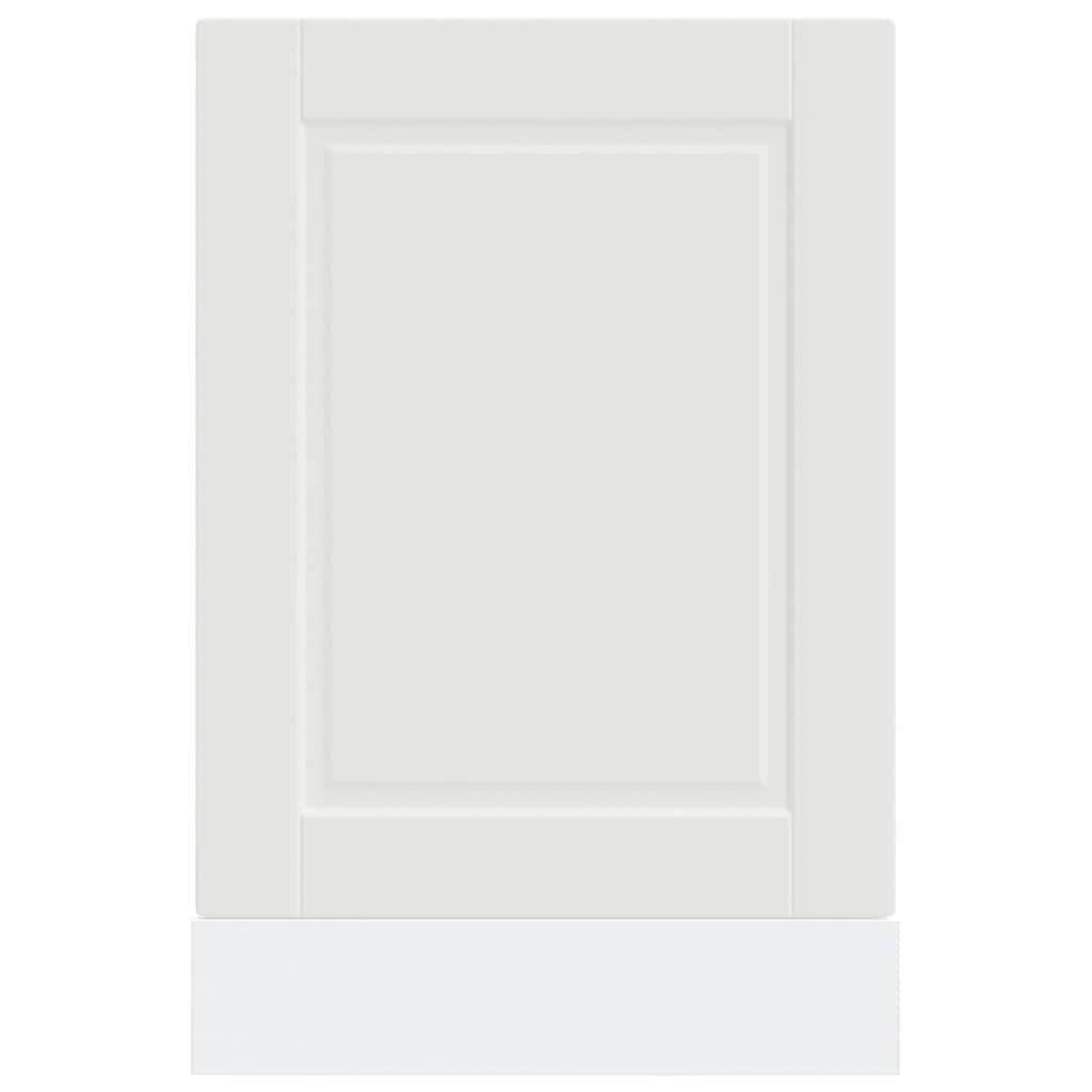vidaXL Panel do zmywarki, Porto, biały, 45x1,5x57 cm