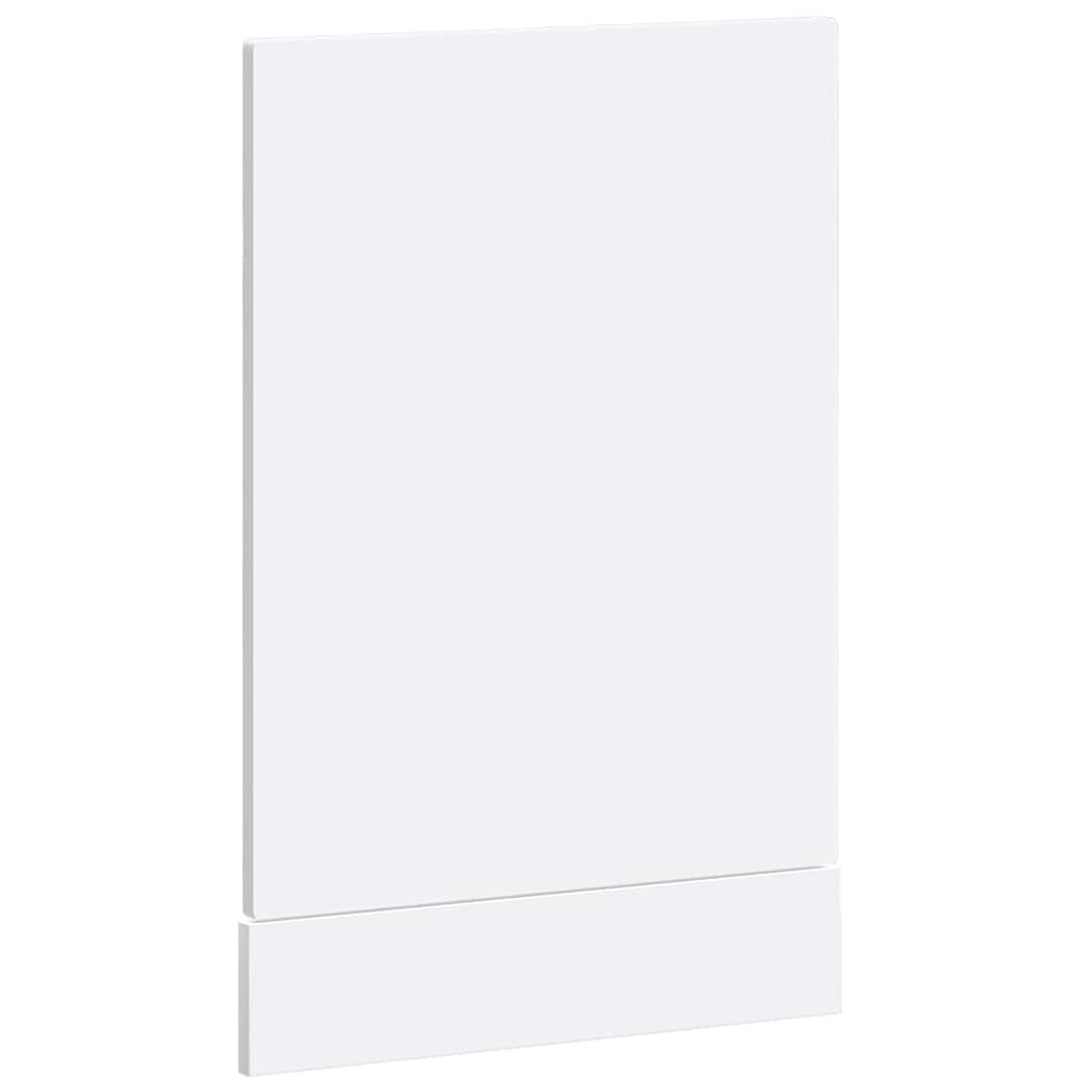 vidaXL Panel do zmywarki, Porto, biały, 45x1,5x57 cm