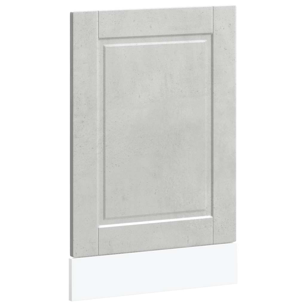 vidaXL Panel do zmywarki, Porto, szarość betonu, 45x1,5x57 cm