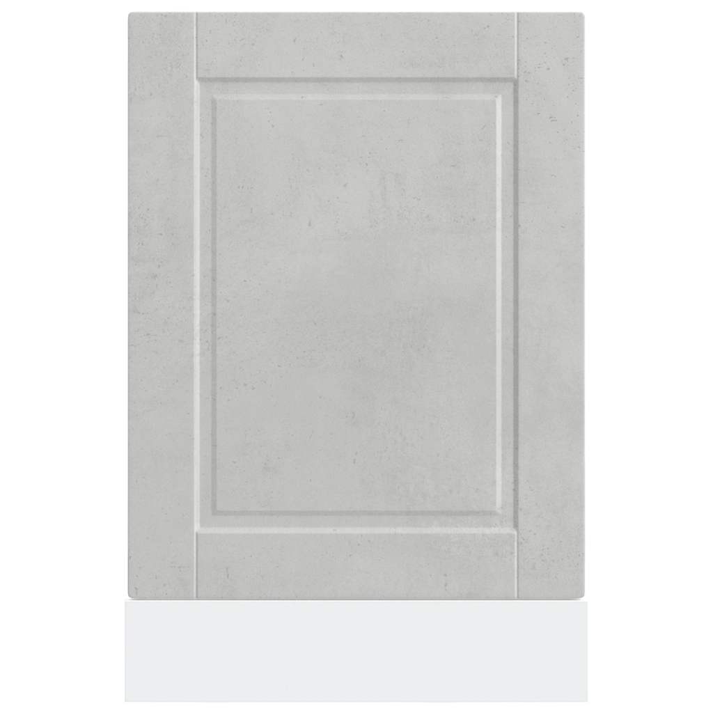vidaXL Panel do zmywarki, Porto, szarość betonu, 45x1,5x57 cm