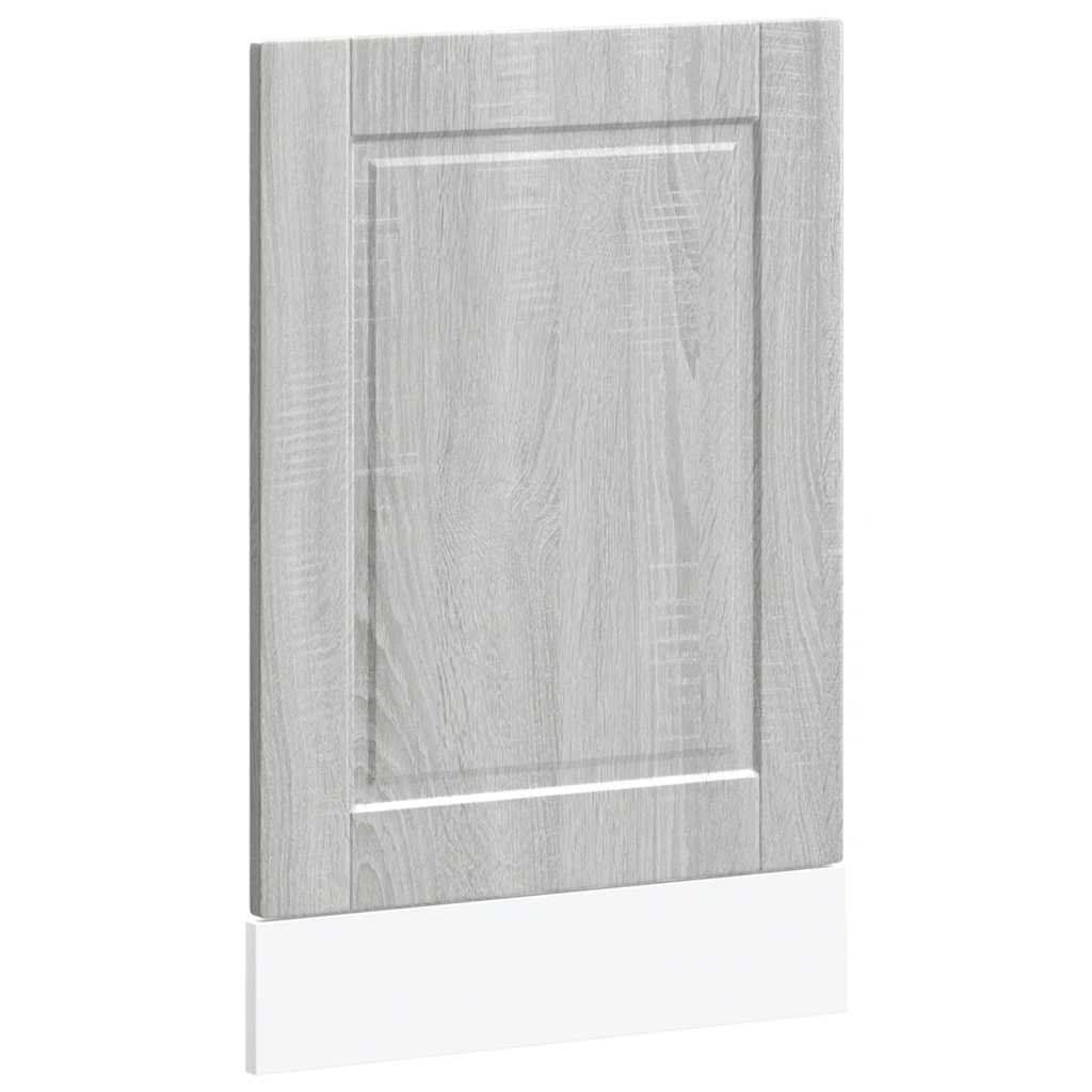 vidaXL Panel do zmywarki, Porto, szary dąb sonoma, 45x1,5x57 cm