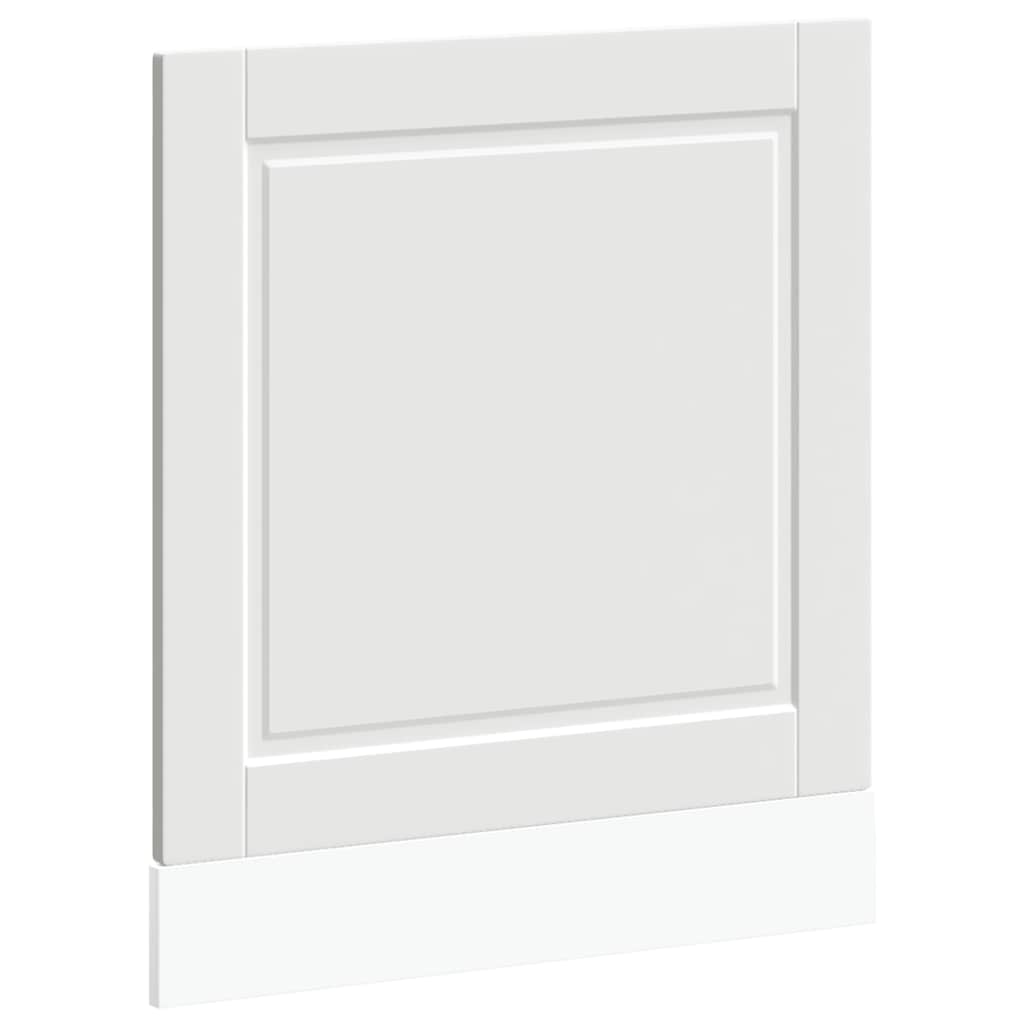 vidaXL Panel do zmywarki, Porto, biały, 60x1,5x57 cm