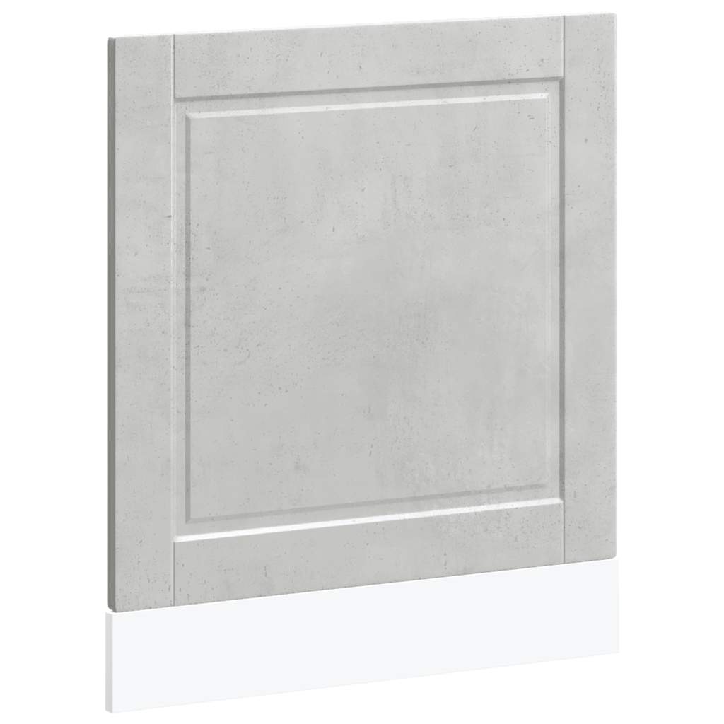 vidaXL Panel do zmywarki, Porto, szarość betonu, 60x1,5x57 cm