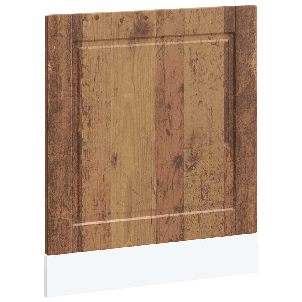 vidaXL Panel do zmywarki, Porto, stare drewno, 60x1,5x57 cm