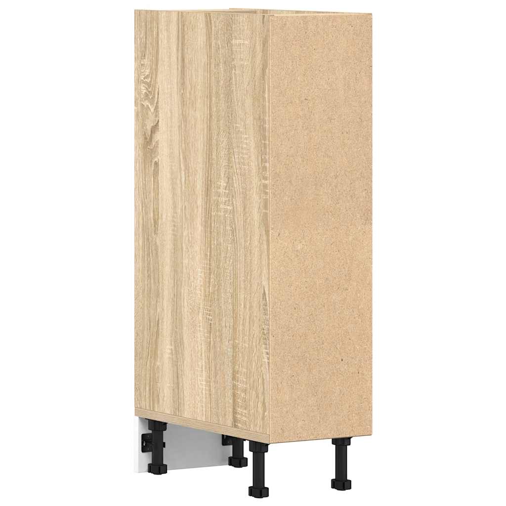 vidaXL Dolna szafka "Riga" Sonoma Oak 20x44,5x81,5 cm Drewno klejone