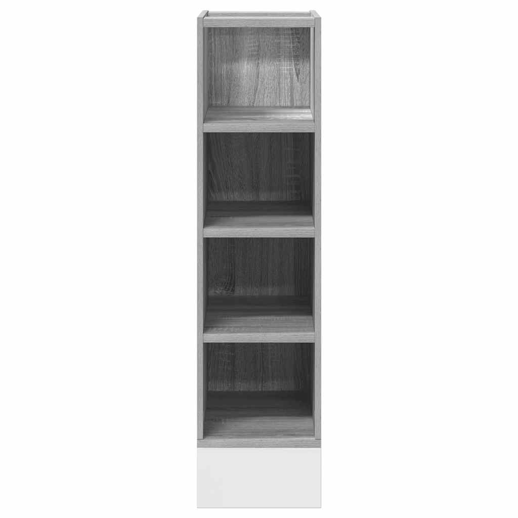 vidaXL Szafka dolna "Riga" Szara Sonoma 20x44,5x81,5 cm