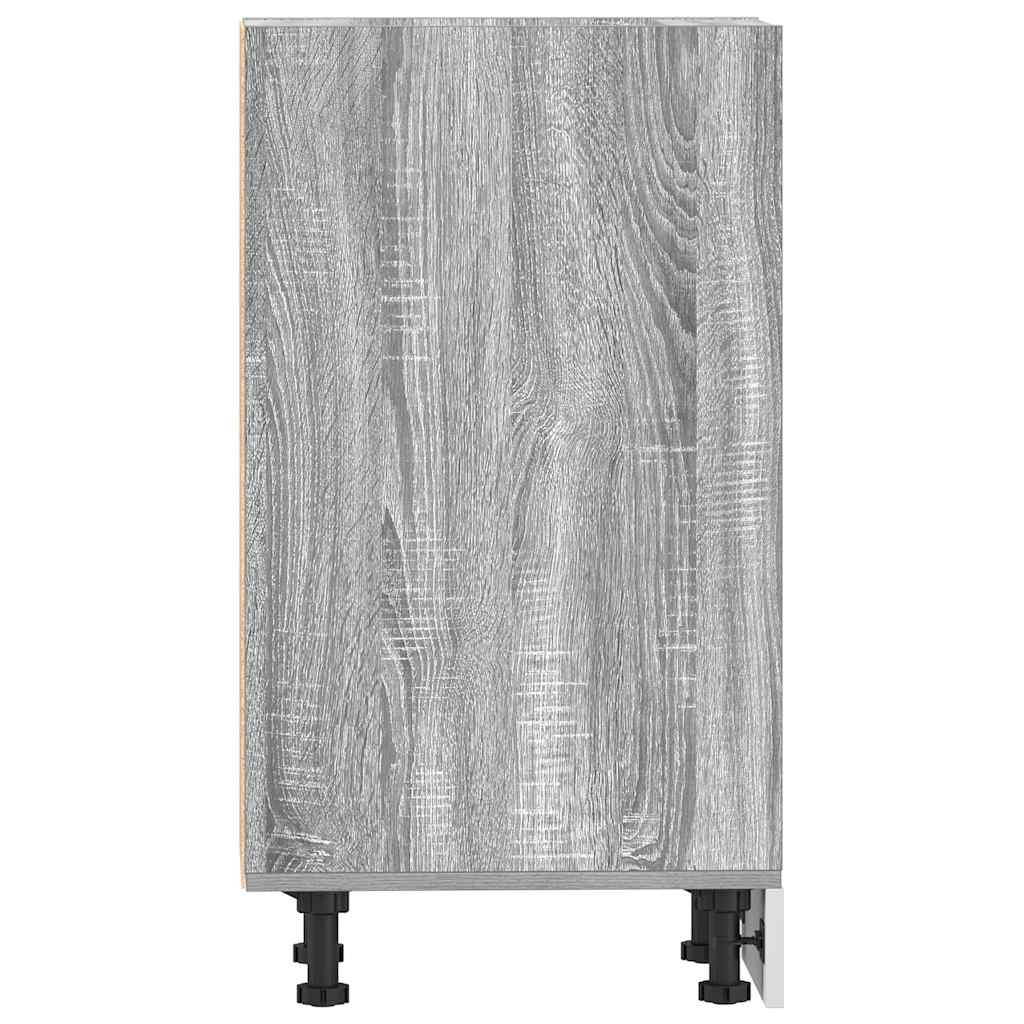 vidaXL Szafka dolna "Riga" Szara Sonoma 20x44,5x81,5 cm