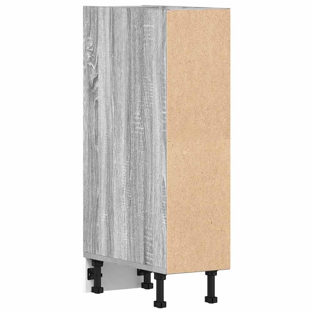 vidaXL Szafka dolna "Riga" Szara Sonoma 20x44,5x81,5 cm