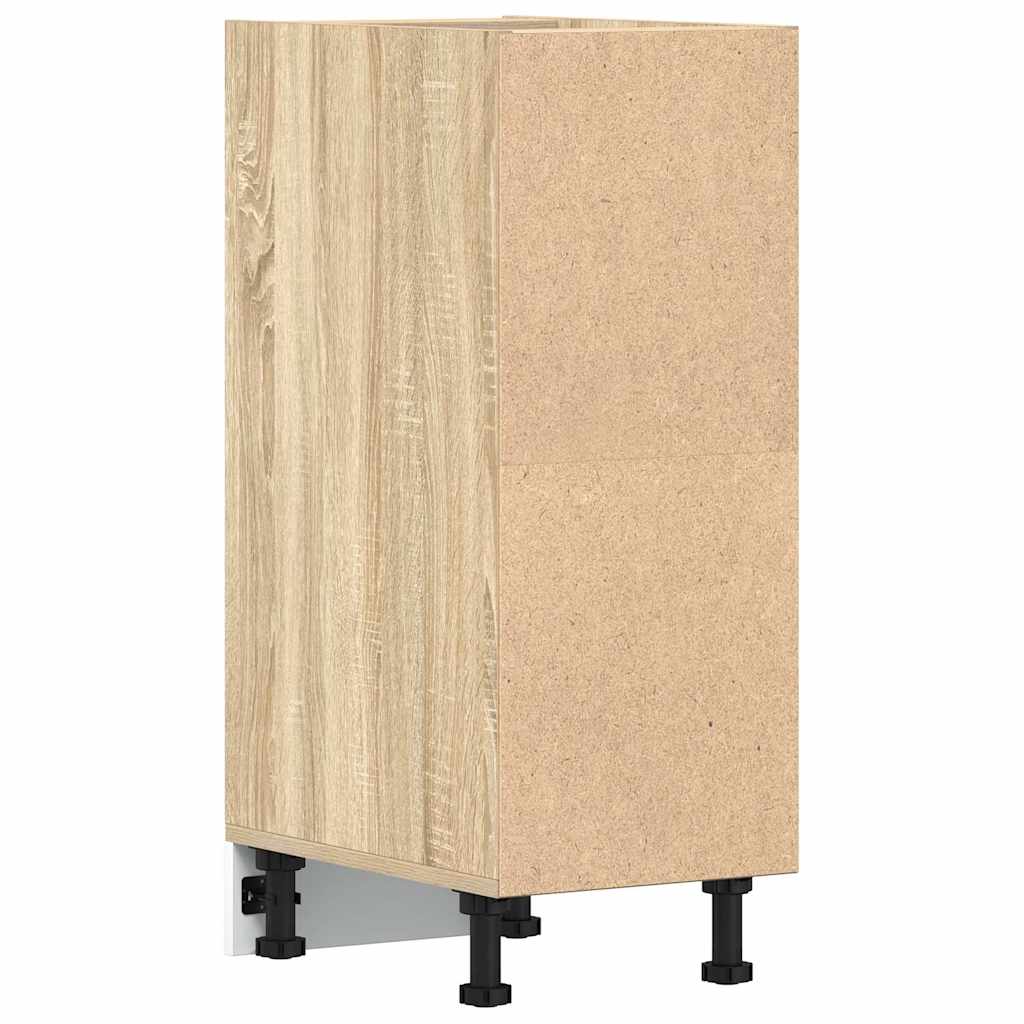 vidaXL Dolna szafka "Riga" Sonoma Oak 30x44,5x81,5 cm Drewno klejone