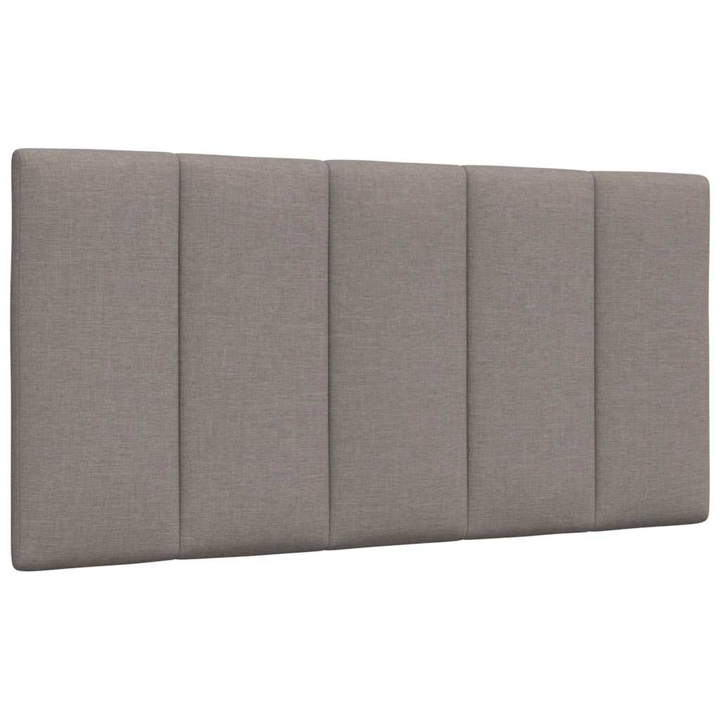 vidaXL Rama łóżka bez materaca, Hanko, taupe, 100x200 cm, obita tkaniną