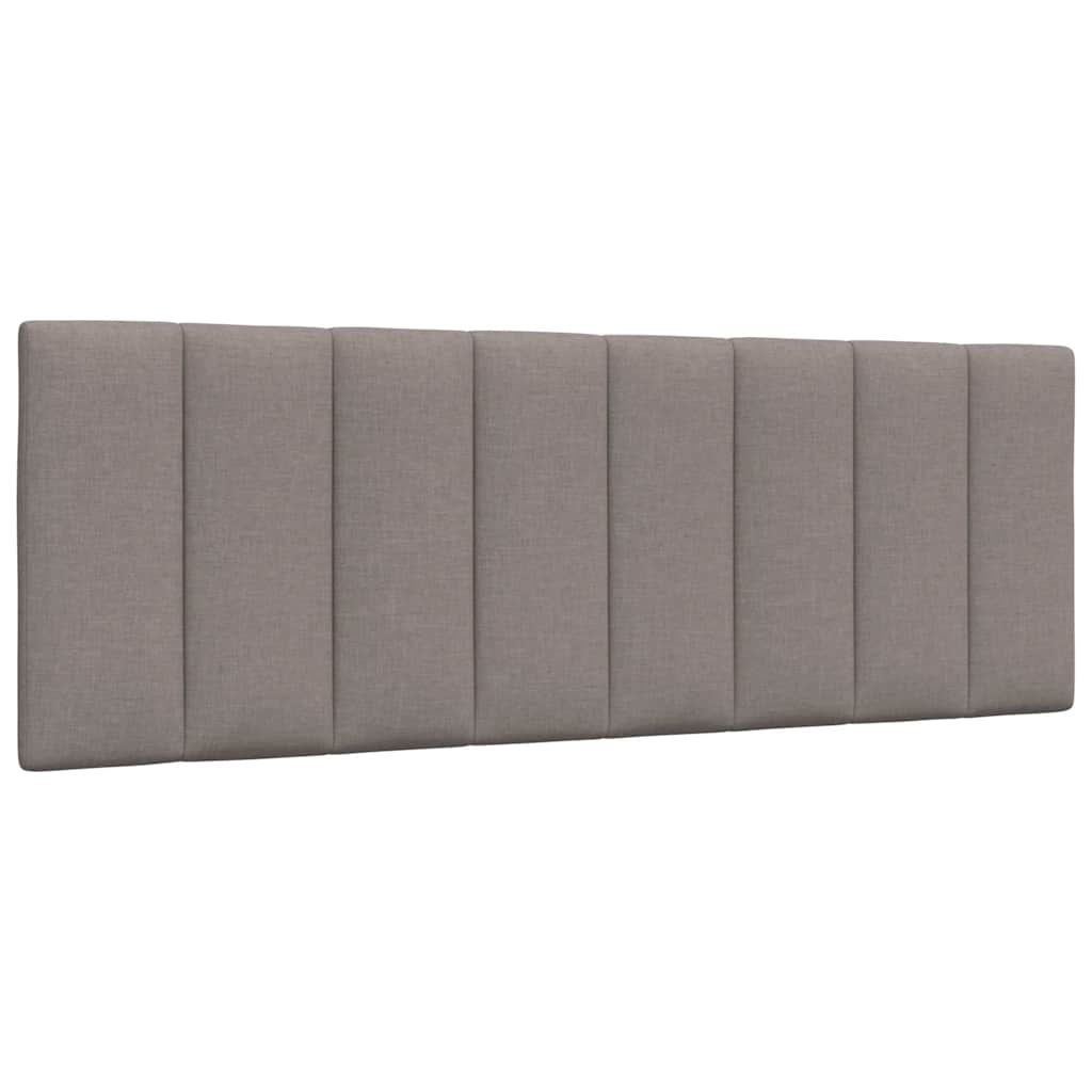 vidaXL Rama łóżka bez materaca, Hanko, taupe, 140x200 cm, obita tkaniną