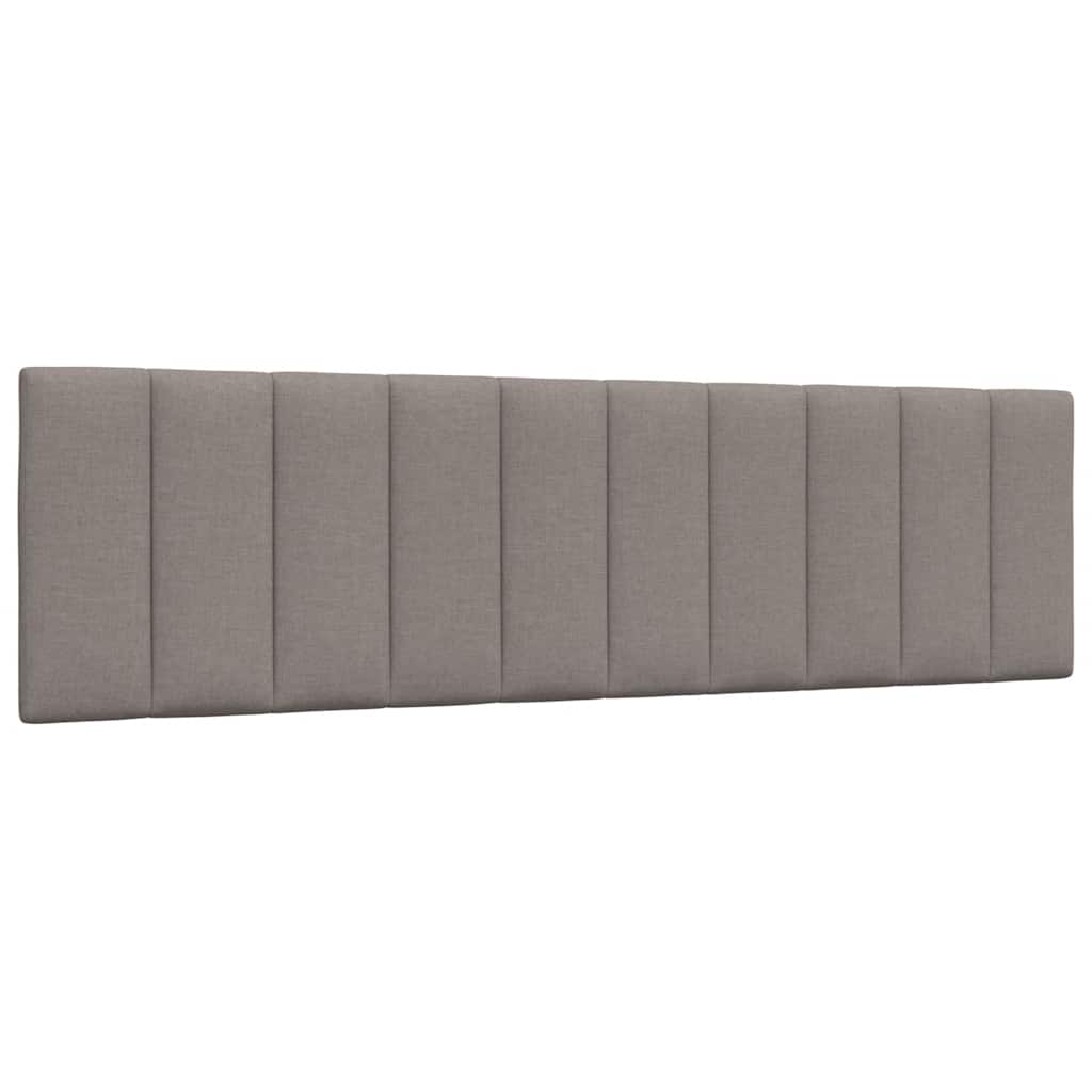vidaXL Rama łóżka bez materaca, Hanko, taupe, 180x200 cm, obita tkaniną