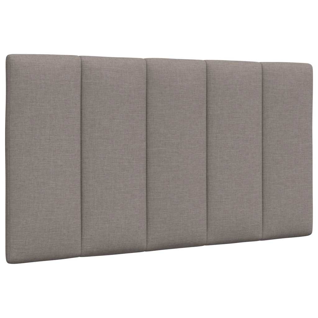 vidaXL Rama łóżka bez materaca Hanko Taupe 80x200 cm Tkanina