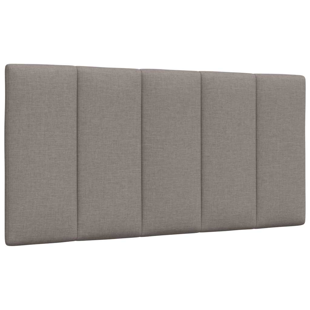 vidaXL Rama łóżka bez materaca, Hanko, taupe, 100x200 cm, obita tkaniną