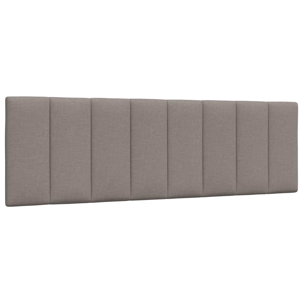 vidaXL Rama łóżka bez materaca, Hanko, taupe, 160x200 cm, obita tkaniną
