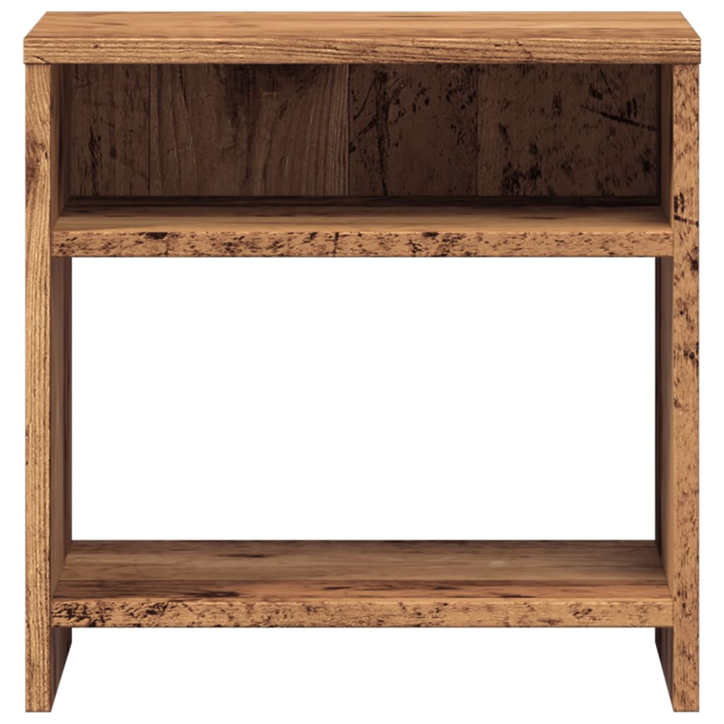 vidaXL Szafka nocna, stare drewno, 40x30x40cm, materiał drewnopochodny