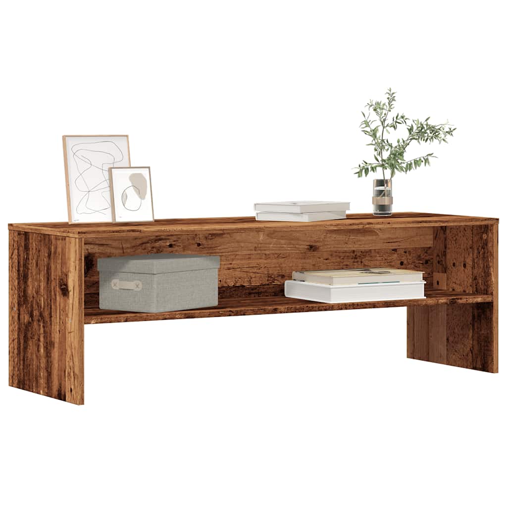 vidaXL Szafka pod TV, stare drewno, 120x40x40 cm