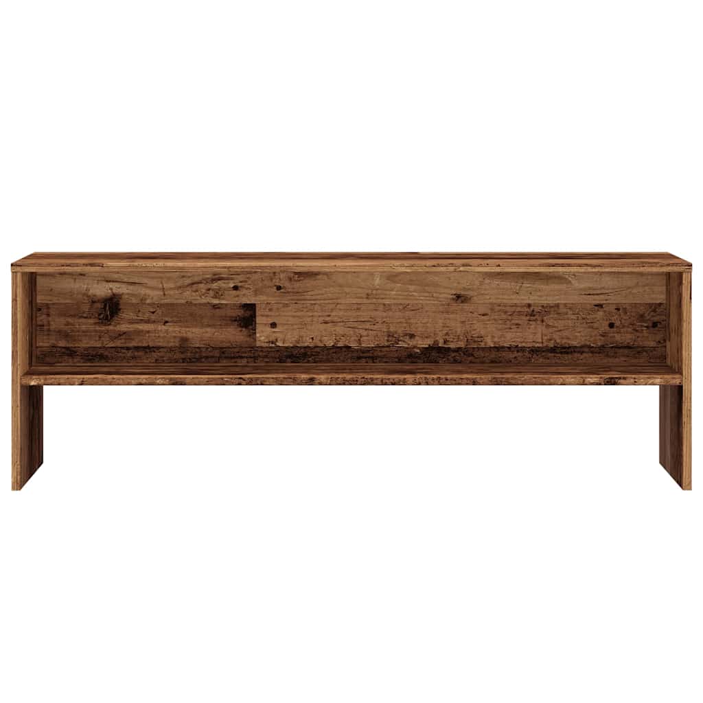 vidaXL Szafka pod TV, stare drewno, 120x40x40 cm