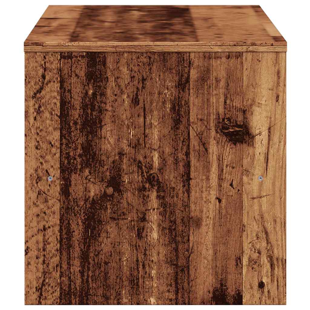 vidaXL Szafka pod TV, stare drewno, 120x40x40 cm