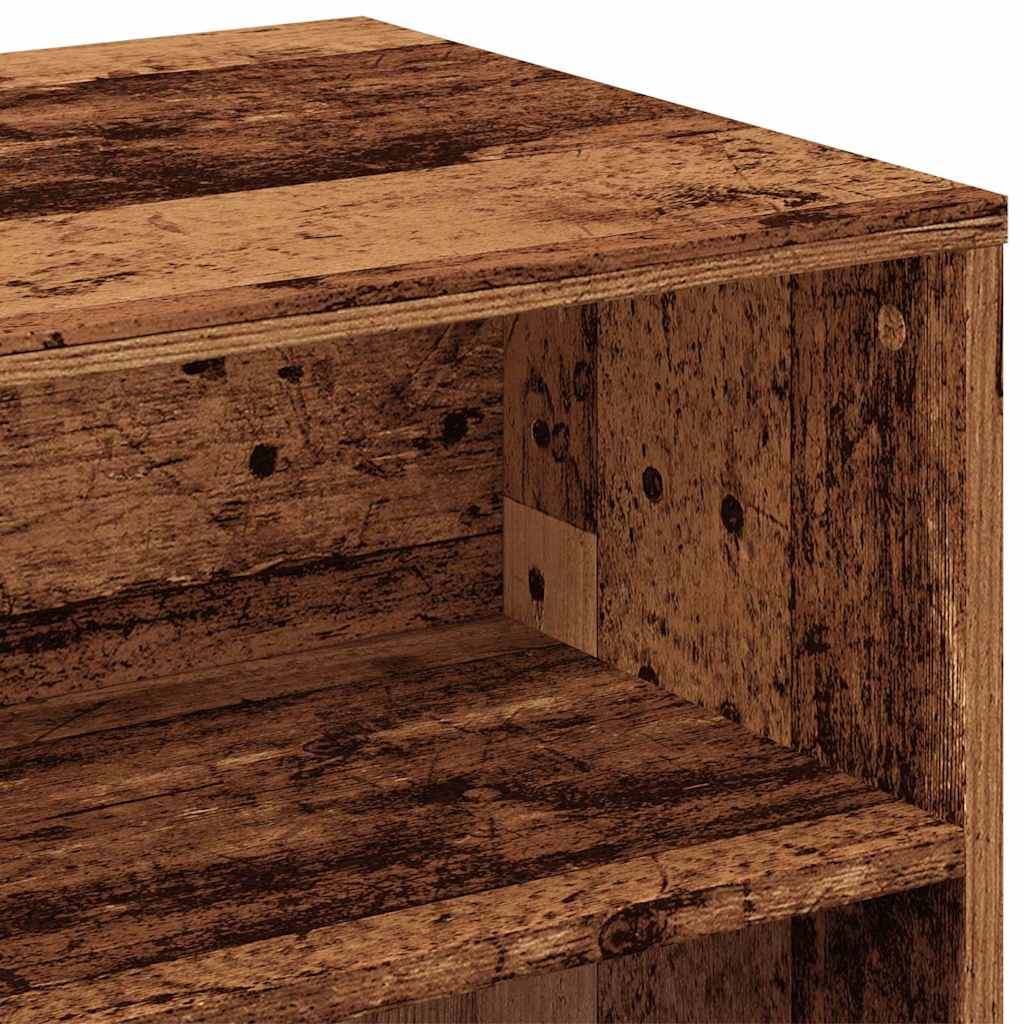 vidaXL Szafka pod TV, stare drewno, 120x40x40 cm