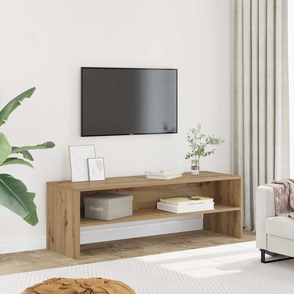 vidaXL Szafka pod TV, dąb artisian, 120x40x40 cm
