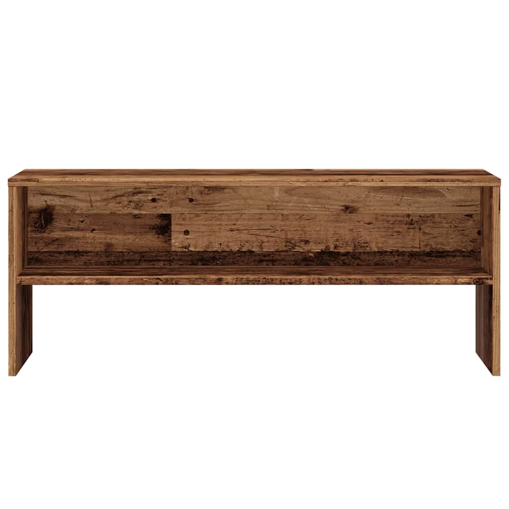 vidaXL Szafka pod telewizor, stare drewno, 100x40x40 cm