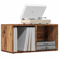vidaXL LP Skrzynia, stare drewno, 69,5x34x36 cm