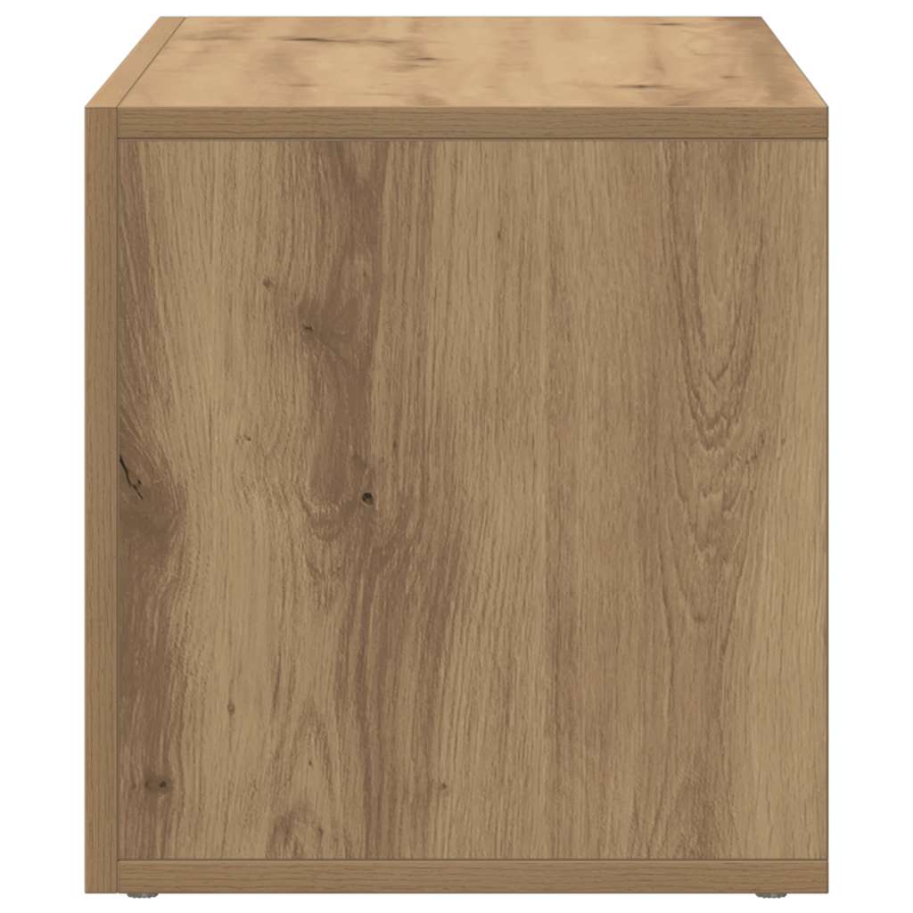 vidaXL LP Skrzynia, dąb artisan, 69,5x34x36 cm