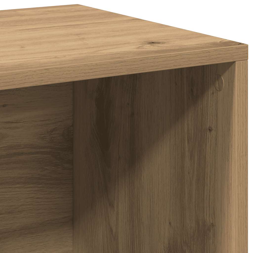 vidaXL LP Skrzynia, dąb artisan, 69,5x34x36 cm