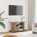 vidaXL Szafka pod TV, dąb artisan, 80x40x45cm, materiał drewnopochodny