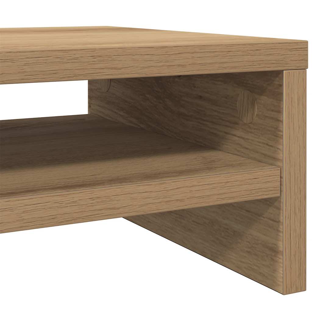 vidaXL Podstawka pod monitor, dąb artisan, 42x24x13 cm