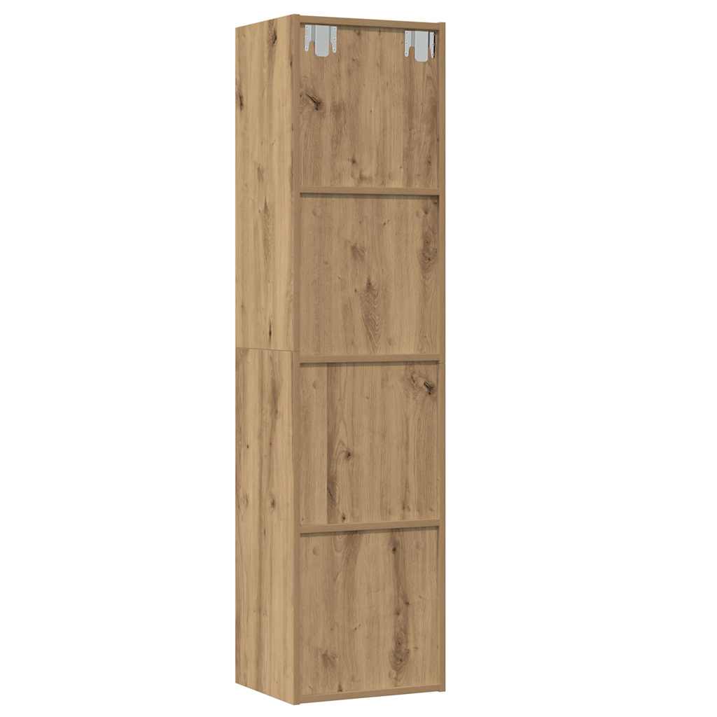 vidaXL Regał na książki/Szafka pod TV, stare drewno, 36x30x143 cm