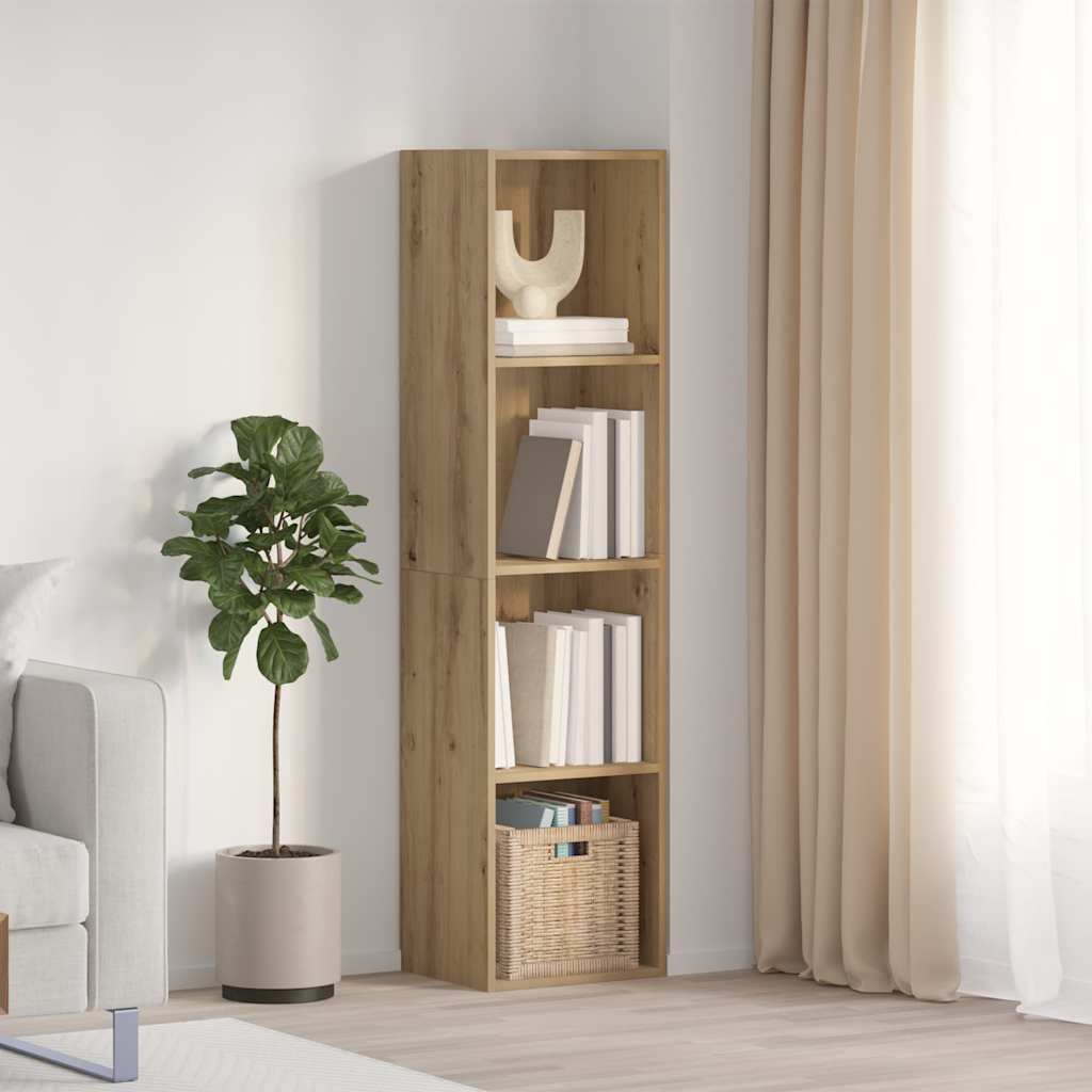 vidaXL Regał na książki/Szafka pod TV, stare drewno, 36x30x143 cm