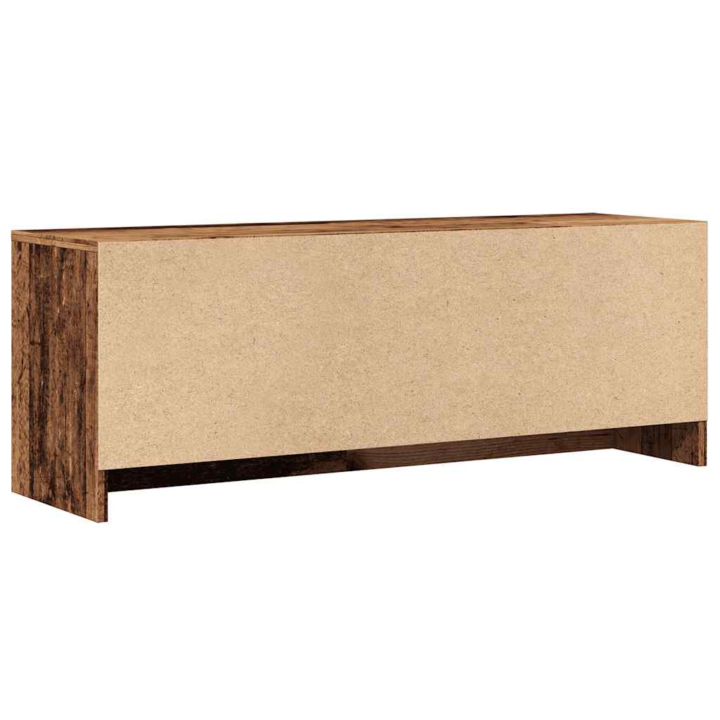 vidaXL Szafka TV, stare drewno, 102x30x37,5cm, materiał drewnopochodny
