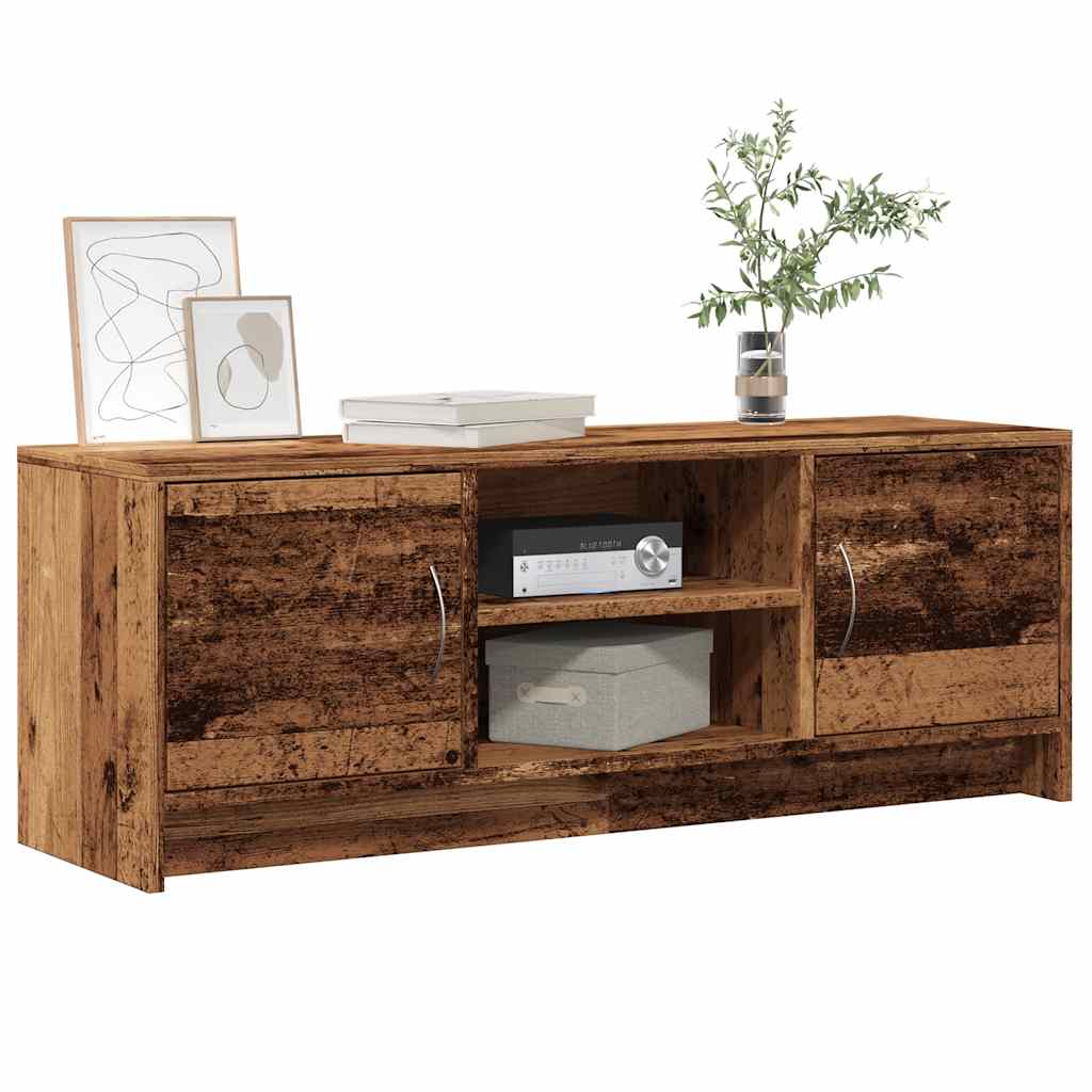 vidaXL Szafka TV, stare drewno, 102x30x37,5cm, materiał drewnopochodny