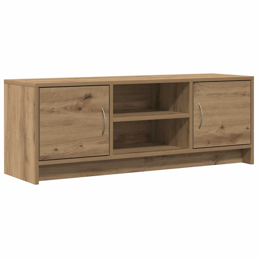 vidaXL Szafka TV, dąb artisan, 102x30x37,5 cm, materiał drewnopochodny