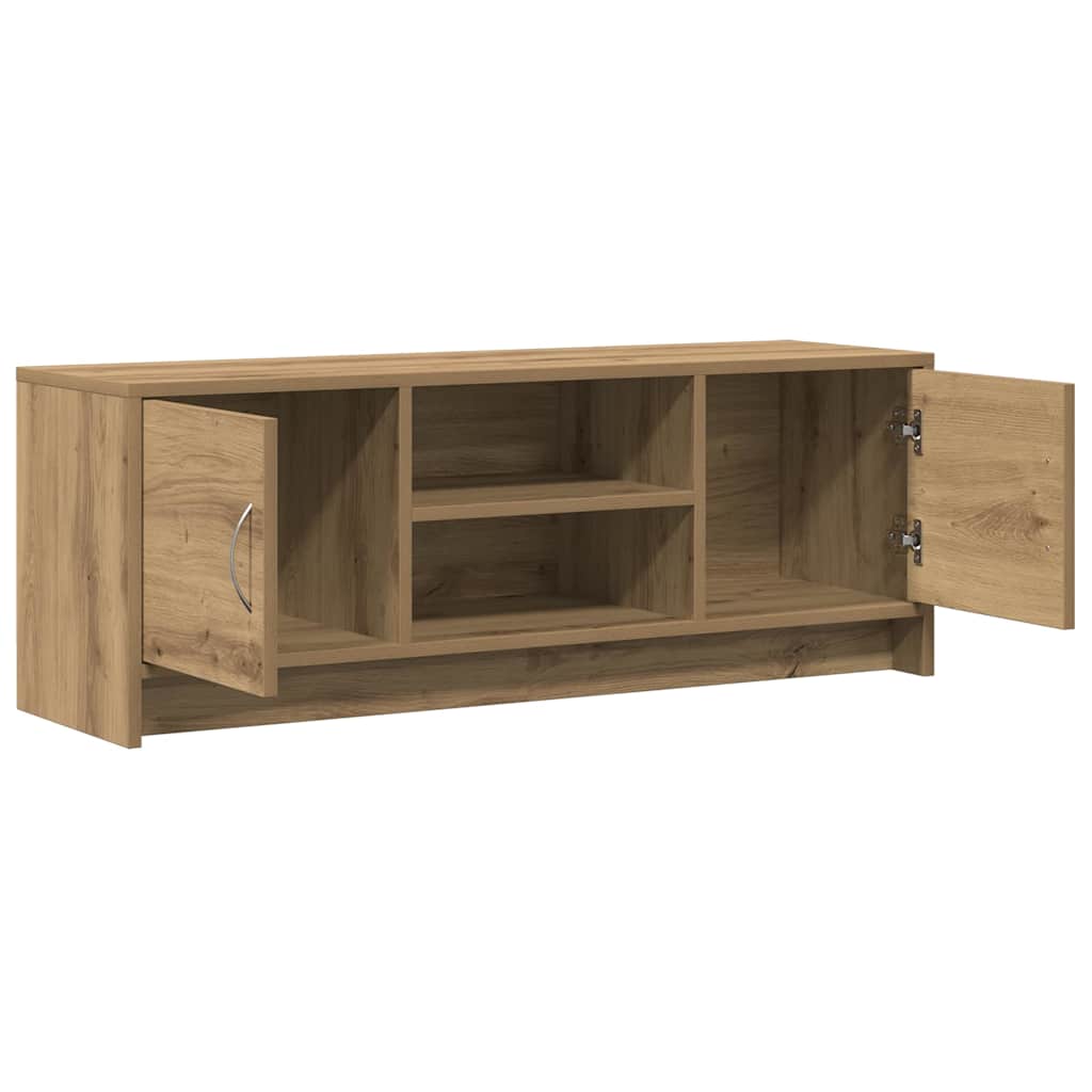 vidaXL Szafka TV, dąb artisan, 102x30x37,5 cm, materiał drewnopochodny