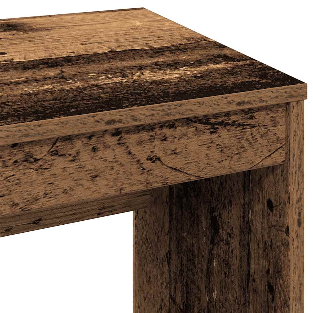 vidaXL Biurko, stare drewno, 90x40x72 cm, materiał drewnopochodny