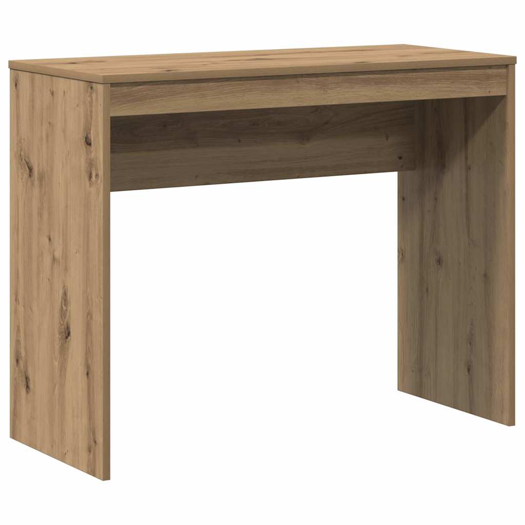 vidaXL Biurko, dąb artisan, 90x40x72 cm, materiał drewnopochodny