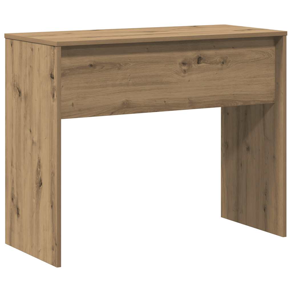 vidaXL Biurko, dąb artisan, 90x40x72 cm, materiał drewnopochodny