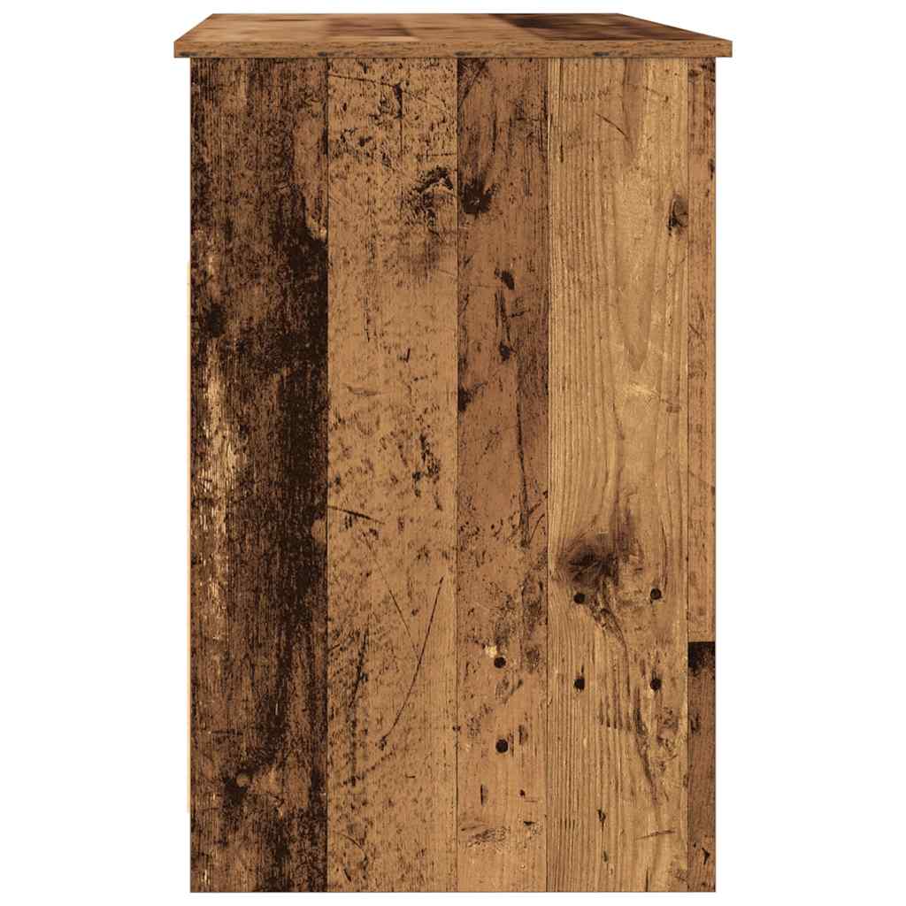 vidaXL Biurko, stare drewno, 102x50x76 cm, materiał drewnopochodny