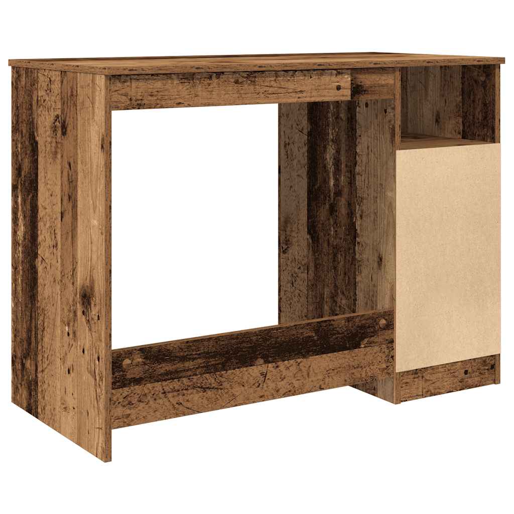 vidaXL Biurko, stare drewno, 102x50x76 cm, materiał drewnopochodny
